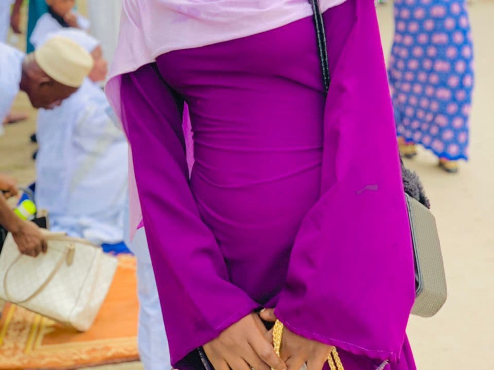 A shape gown
